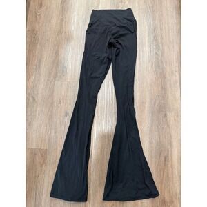 Offline by Aerie Real Me Flare High Rise Long Inseam Leggings Black Size Medium